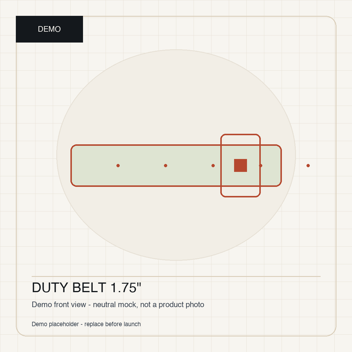 Duty Belt 1.75″