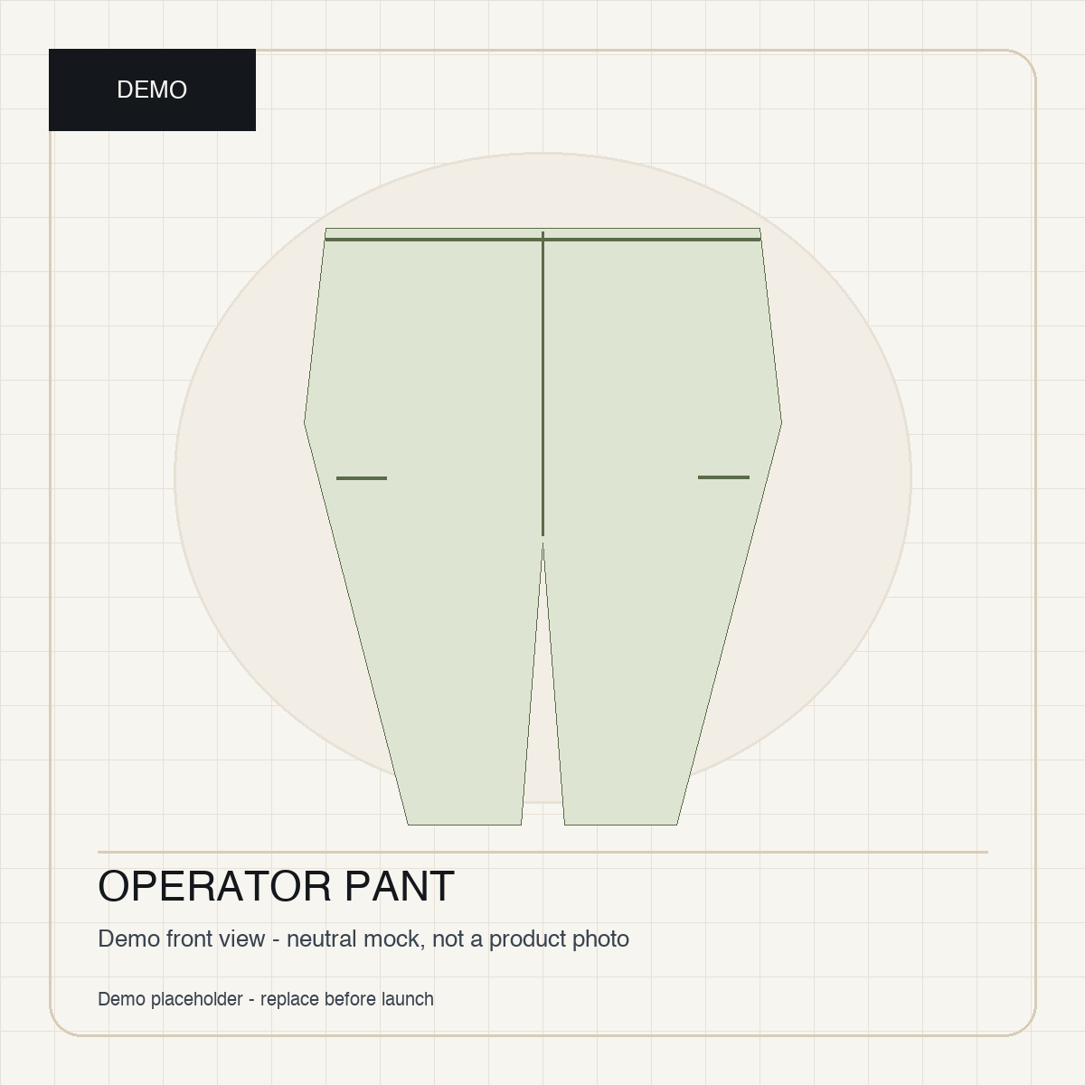 Operator Pant